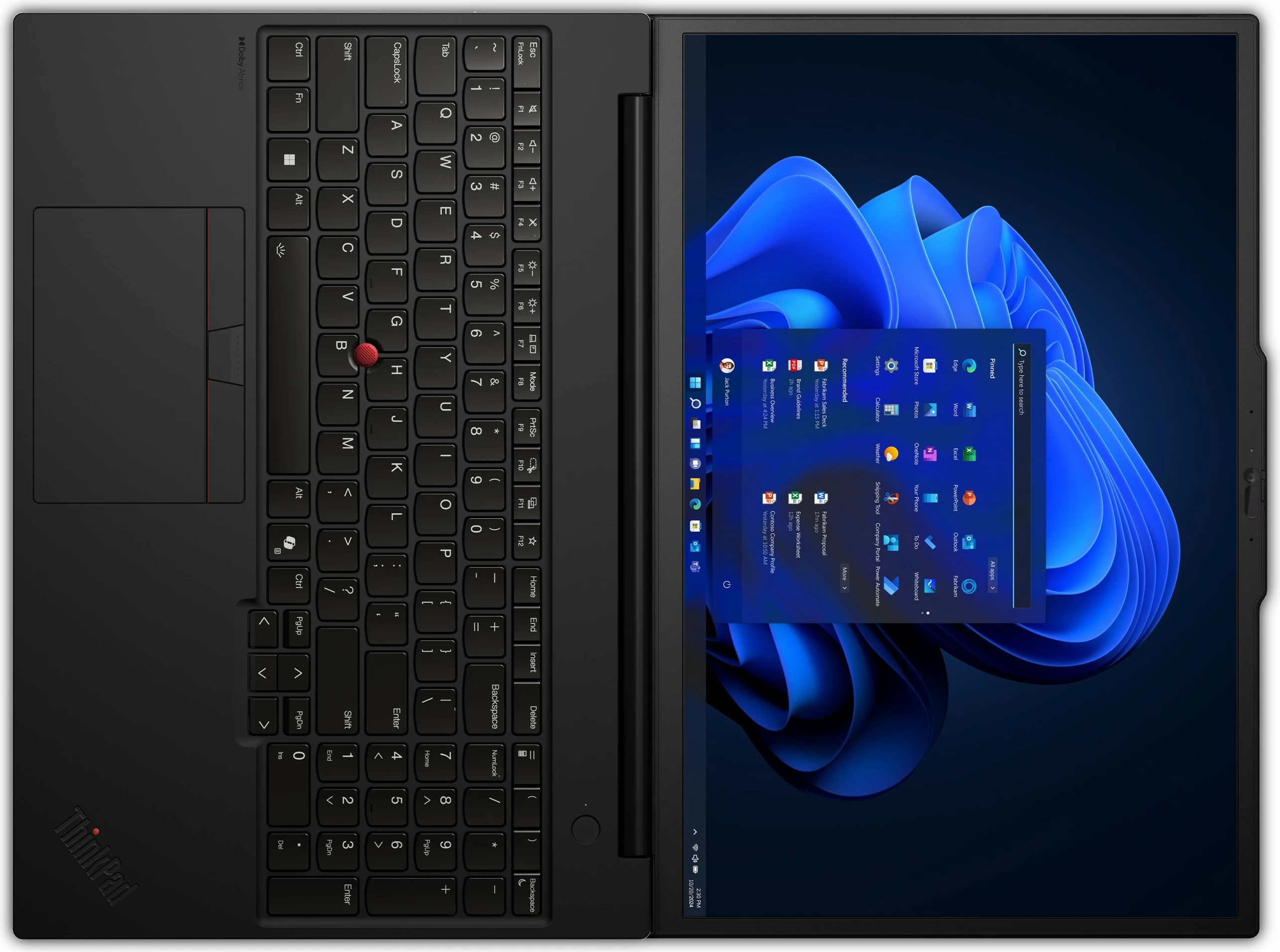 Kompjuter Lenovo ThinkPad P16s G4, Intel Core Ultra 7 255H, 32GB RAM, 1TB SSD, RTX PRO 500, 16 inç, e zezë