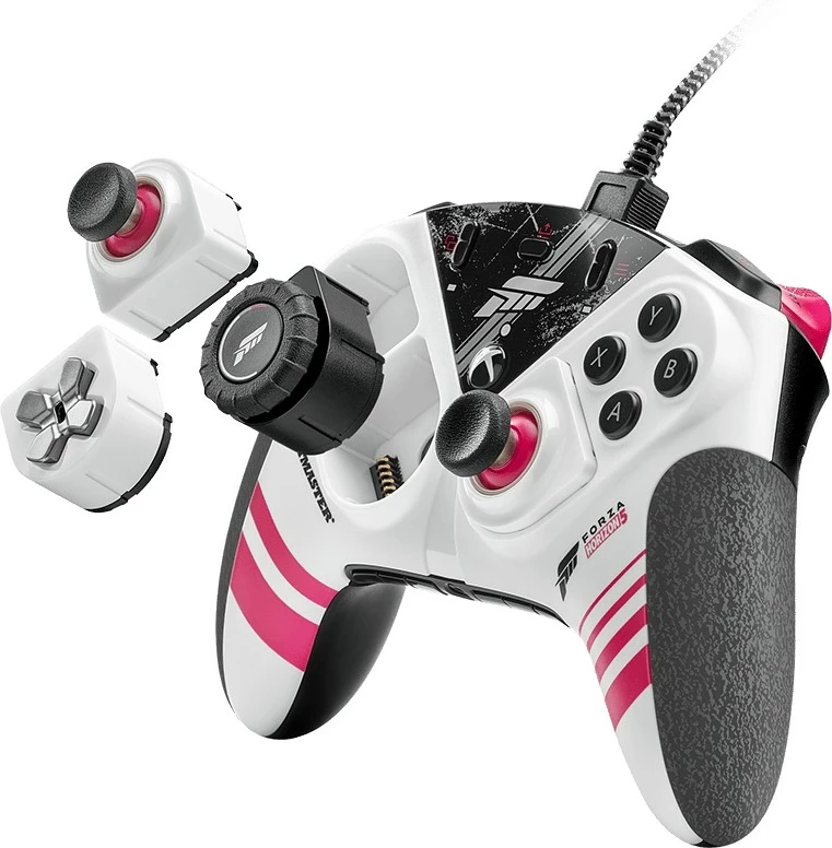 Gamepad Thrustmaster Eswap X PRO Forza Horizon 5 Edition, me kabllo, për PC/Xbox, zi/bardhë/raspberry