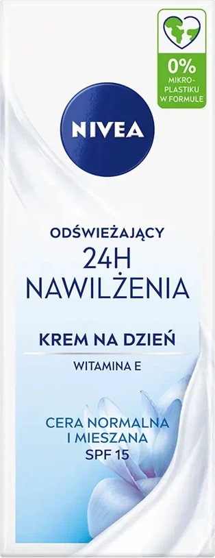 Krem dite për femra Nivea 24H Moisturizing Refreshing SPF15, 50ml