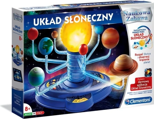 Set edukativ Clementoni Scientific Fun Solar System, për fëmijë, 1 copë