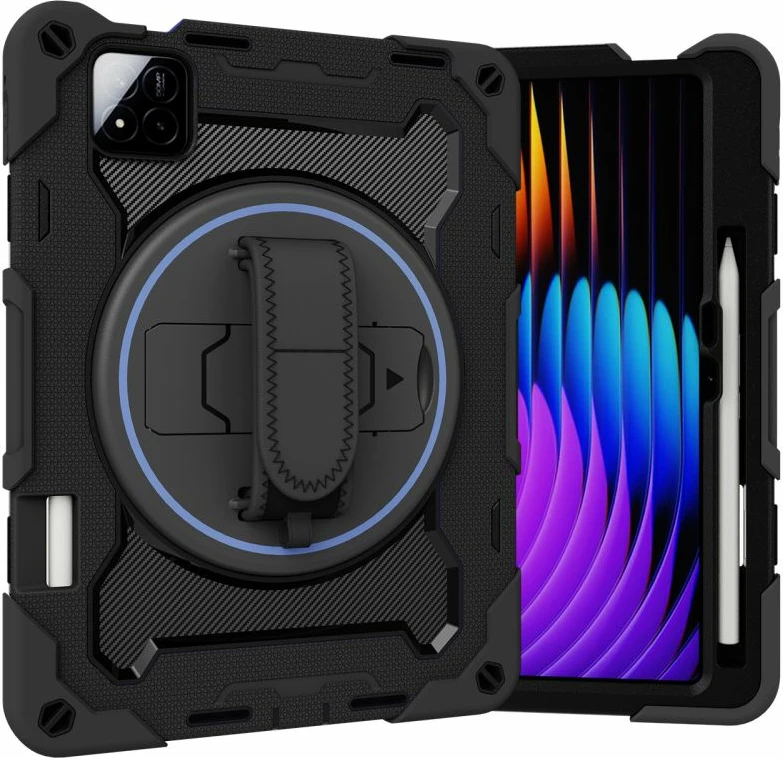 Mbështjellës Tech-Protect Solid për Xiaomi Pad 7 / 7 Pro, i zi
