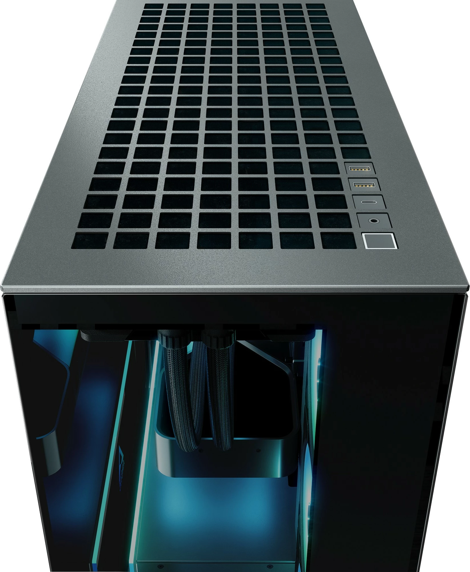 Kasë ARCTIC Xtender, Midi Tower, xham i temperuar, RGB, e zezë