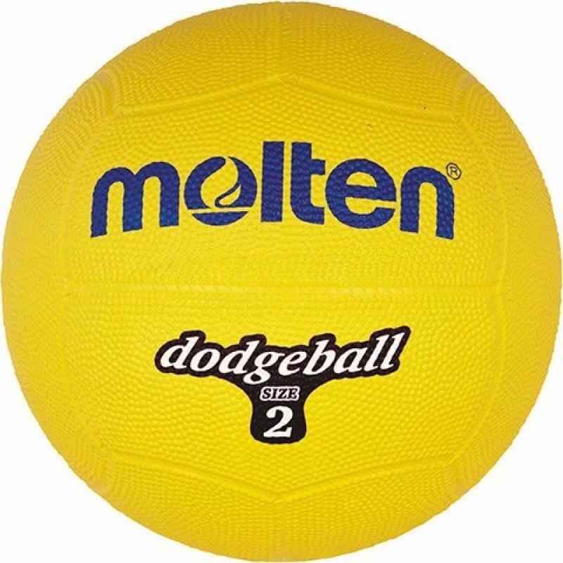 Top për dodgeball Molten, për meshkuj dhe femra, ngjyrë e verdhë