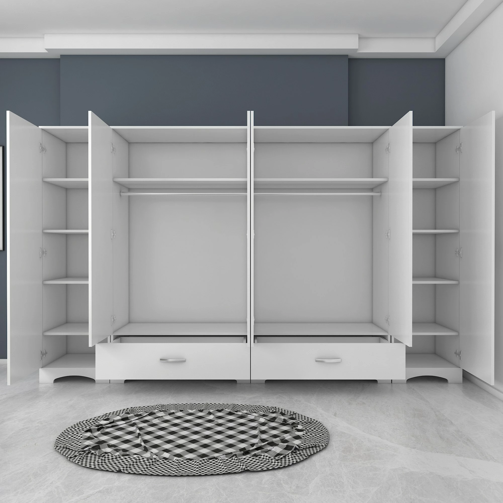 Dollap Hanah Home, F4 - 498, ngjyrë e bardhë