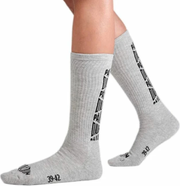 Çorape për meshkuj dhe femra Palladium, të hirtë