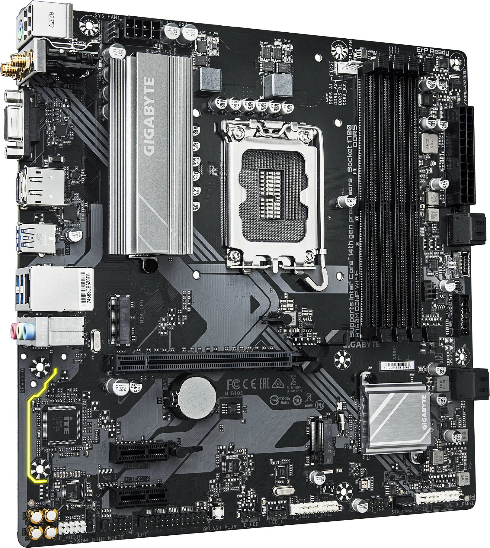 Pllakë amë Gigabyte B760M D3HP WIFI6, Socket 1700, WiFi6, Ultra Durable