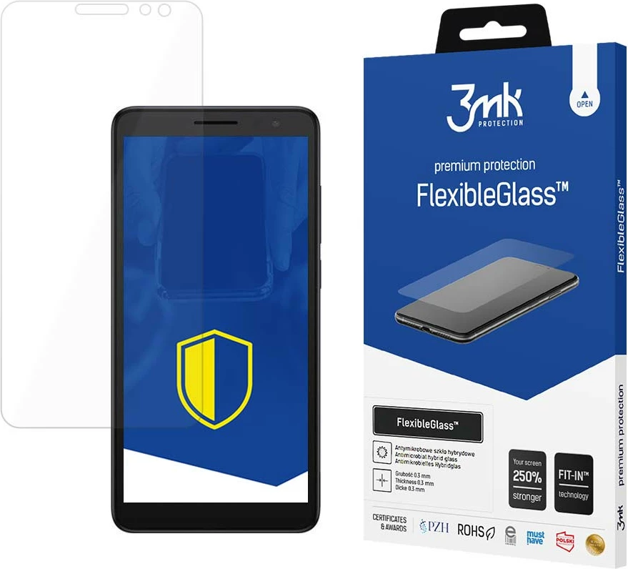 Mbrojtës ekrani hibrid 3mk FlexibleGlass për Alcatel 1B 2022