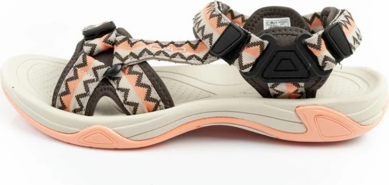 Sandale për femra CMP, bezhë-portokalli