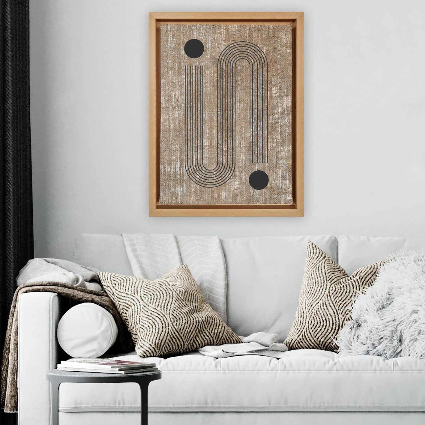 Pikturë dekorative në kanavacë Wallity, shumëngjyrëshe, LNJ91798867261 - 96136, 96x136cm