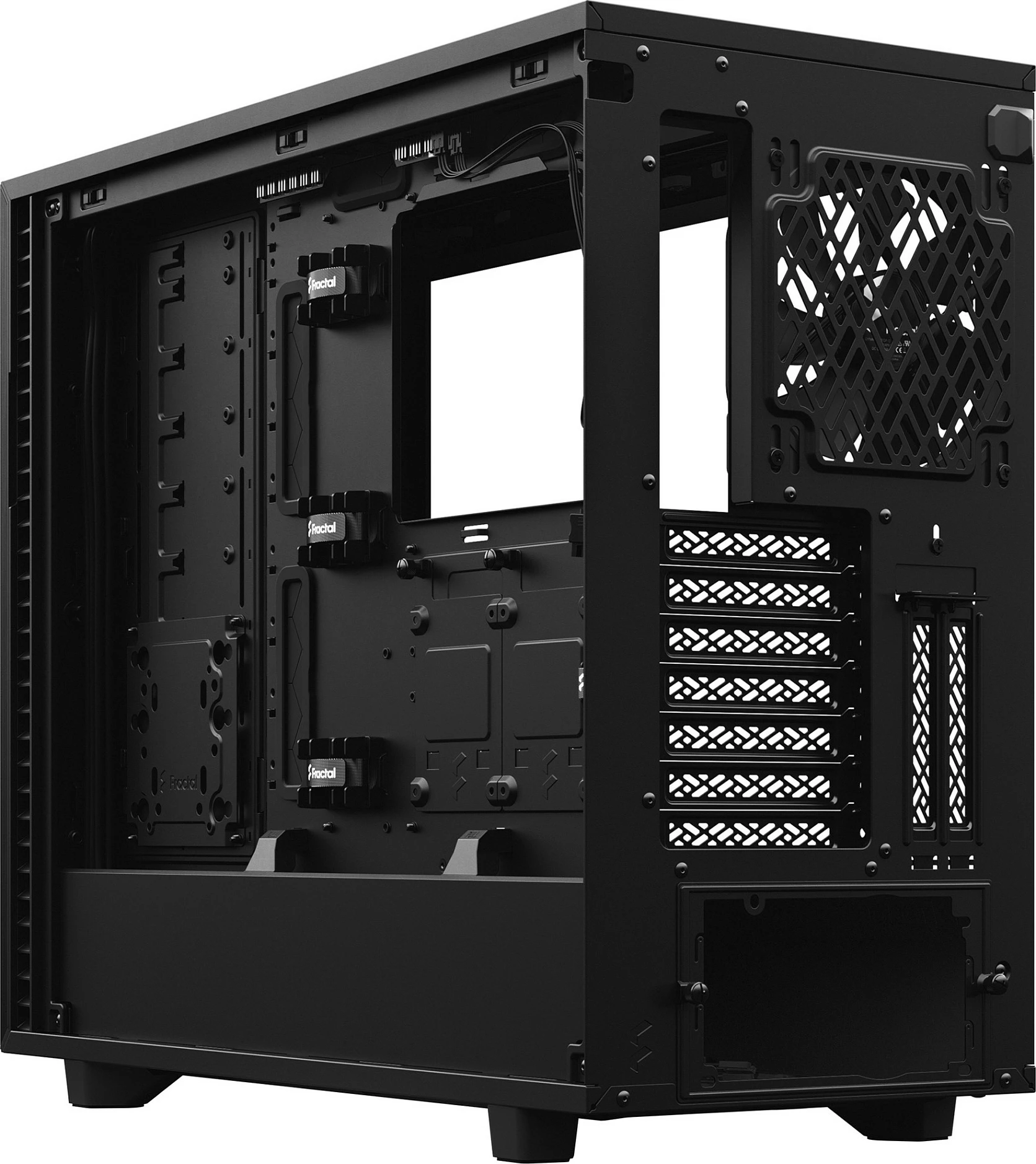 Kasë Fractal Design Define 7, Midi Tower, ATX, EATX, micro ATX, Micro-ITX, e zezë
