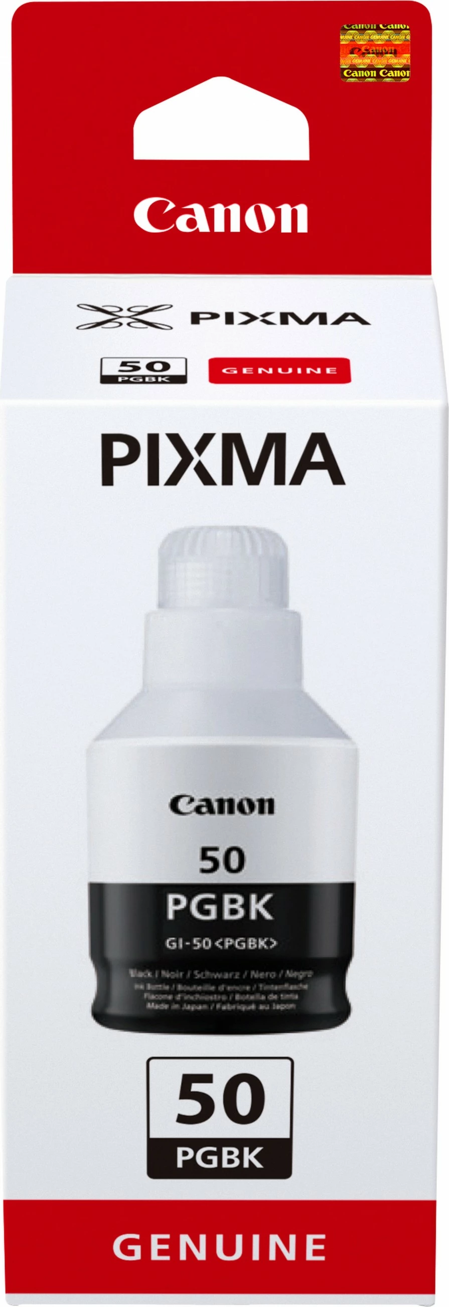 Shishe bojë Canon GI-50 PGBK, Pigment, 6000 faqe, E zezë