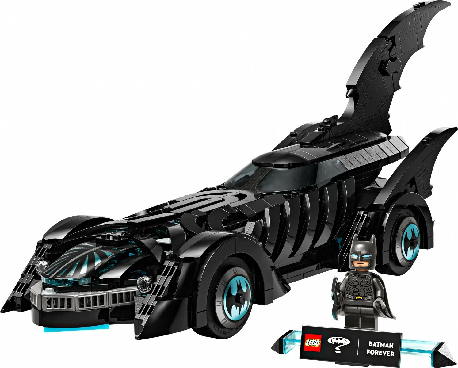 Set ndërtimi LEGO Batman Batmobile 76304, 909 pjesë, i zi