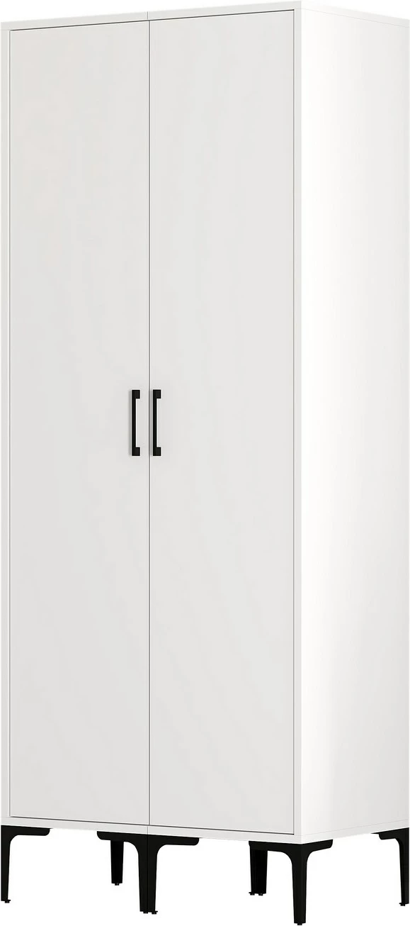 Dollap për dhomë gjumi, ngjyrë e bardhë, Skye Decor, Kumsal SS