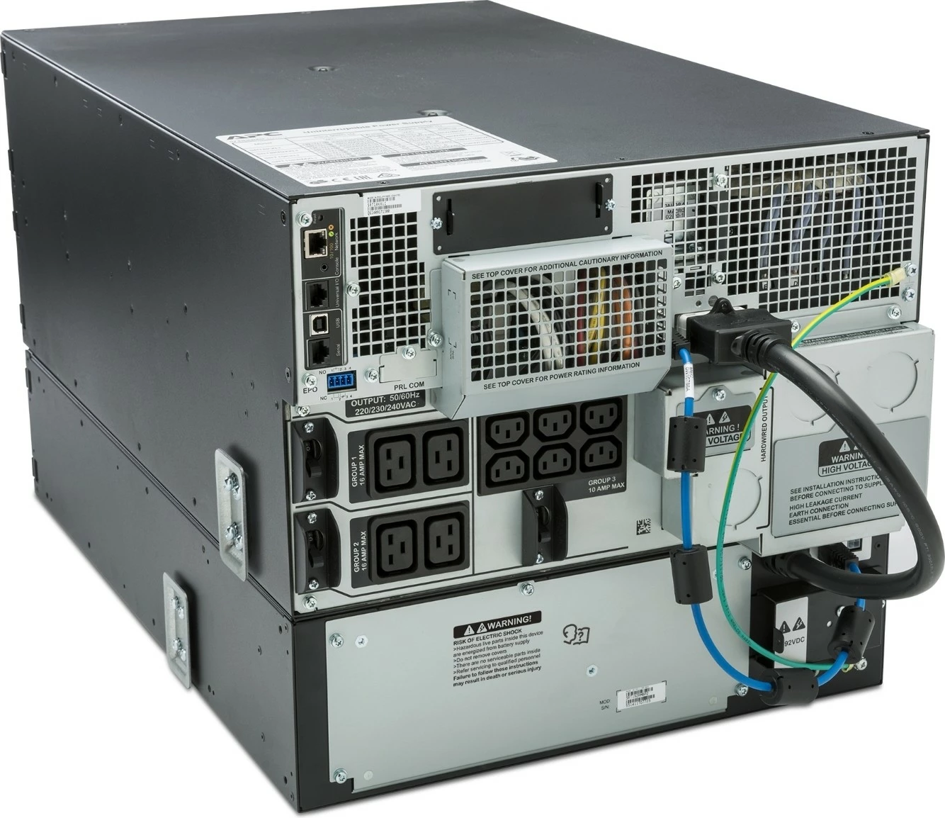 Bateri rackmount APC Smart-UPS SRT192RMBP2, 19" 3U, e zezë