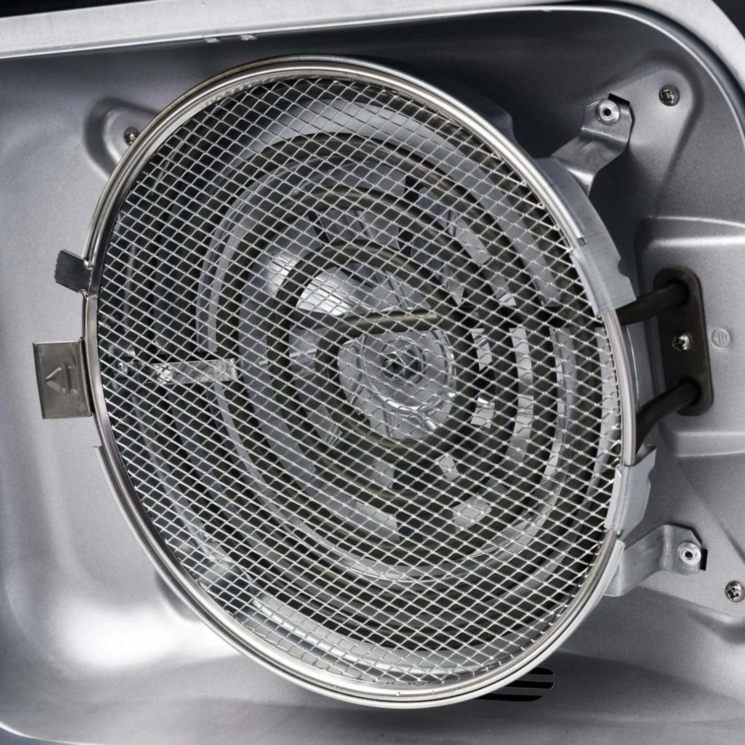 Fritezë ajri me grill Elit GrillFry360 MAX 12-në-1 1800W me sensor mishi 3.1L/2.8L, zi/argjend
