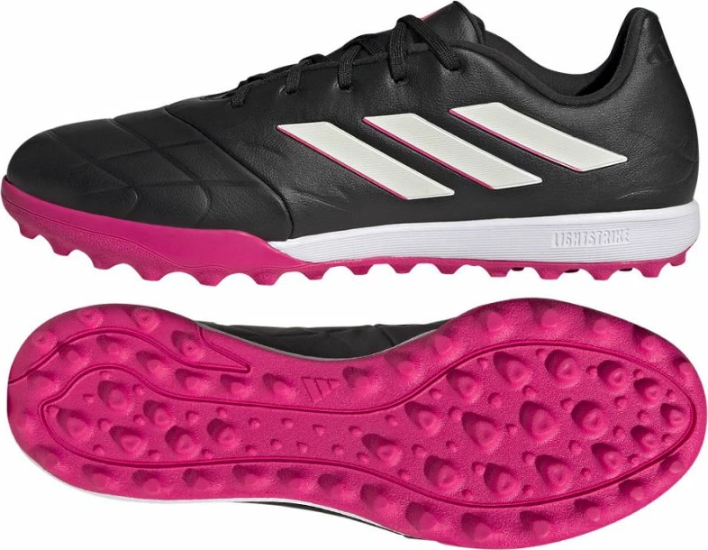 Atlete futbolli për meshkuj adidas Copa Pure.3 TF, të zezë