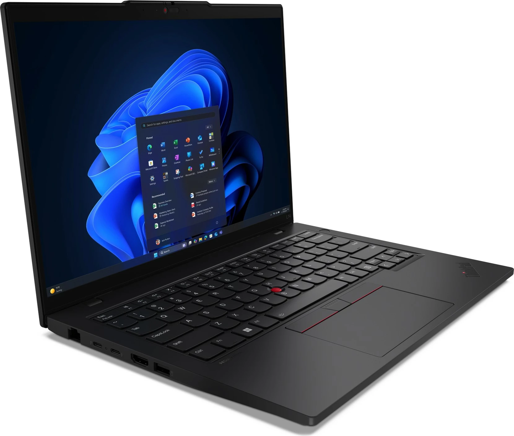 Laptop Lenovo ThinkPad L14 G6, Ryzen 5 Pro 340, 32GB RAM, e zezë