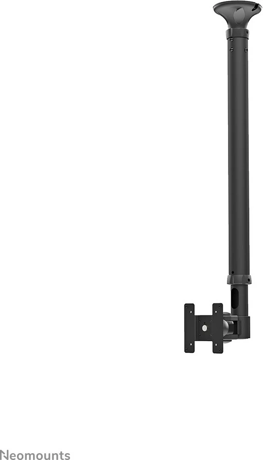 Mbajtës tavani për monitor Neomounts FPMA-C100, 12 kg, 25.4 cm (10"), 76.2 cm (30"), 75 x 75 mm, 200 x 100 mm, 790 - 1290 mm, i zi