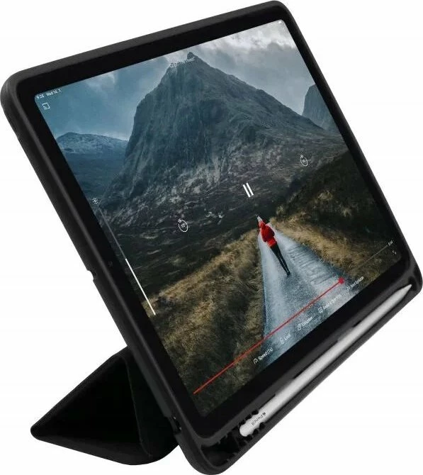 Këllëf flip Fixed Padcover+ për Apple iPad Air 13\" (2024, gjenerata 6), i zi