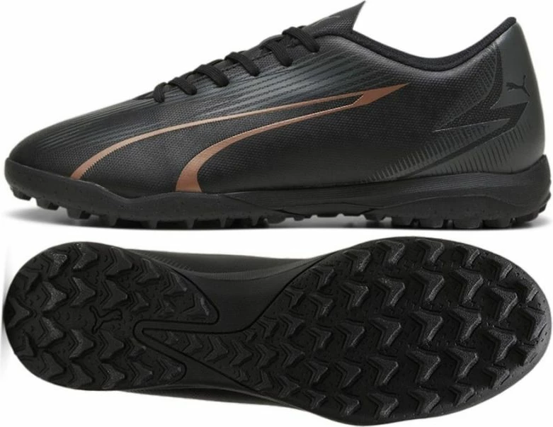 Atlete futbolli për meshkuj Puma Ultra Play TT, të zeza [Madhësia: 42]