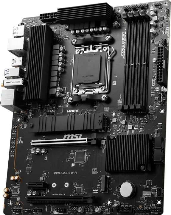 Pllakë amë MSI PRO B650-S WIFI, Socket AM5, ATX