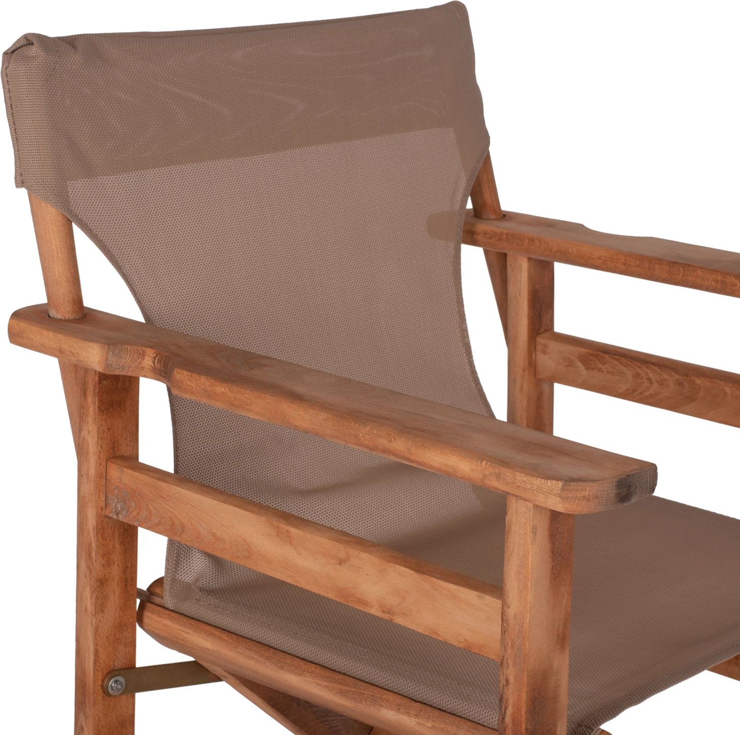 Karrige për bar, ngjyrë arre, me tekstilene ngjyrë mocha, FH10374.04, 58x58x118H cm