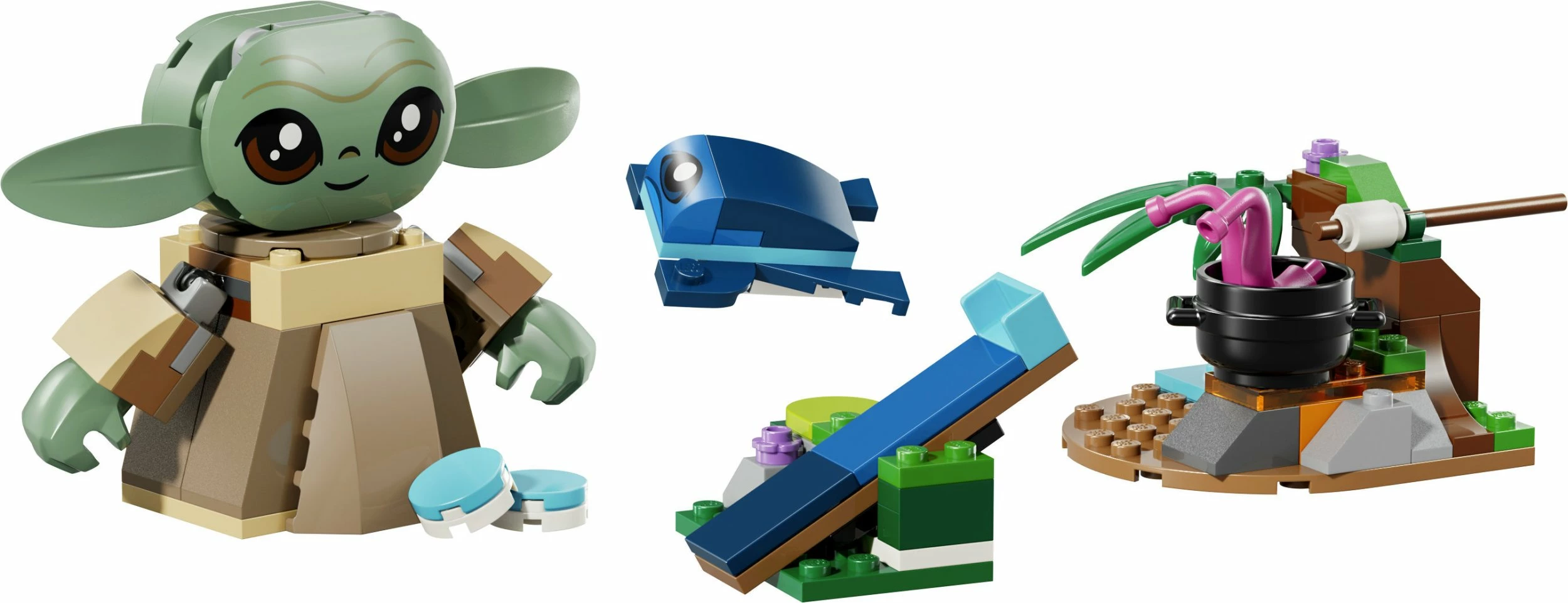Set LEGO Star Wars Grogu’s Home 75443, 107 copë, 4+