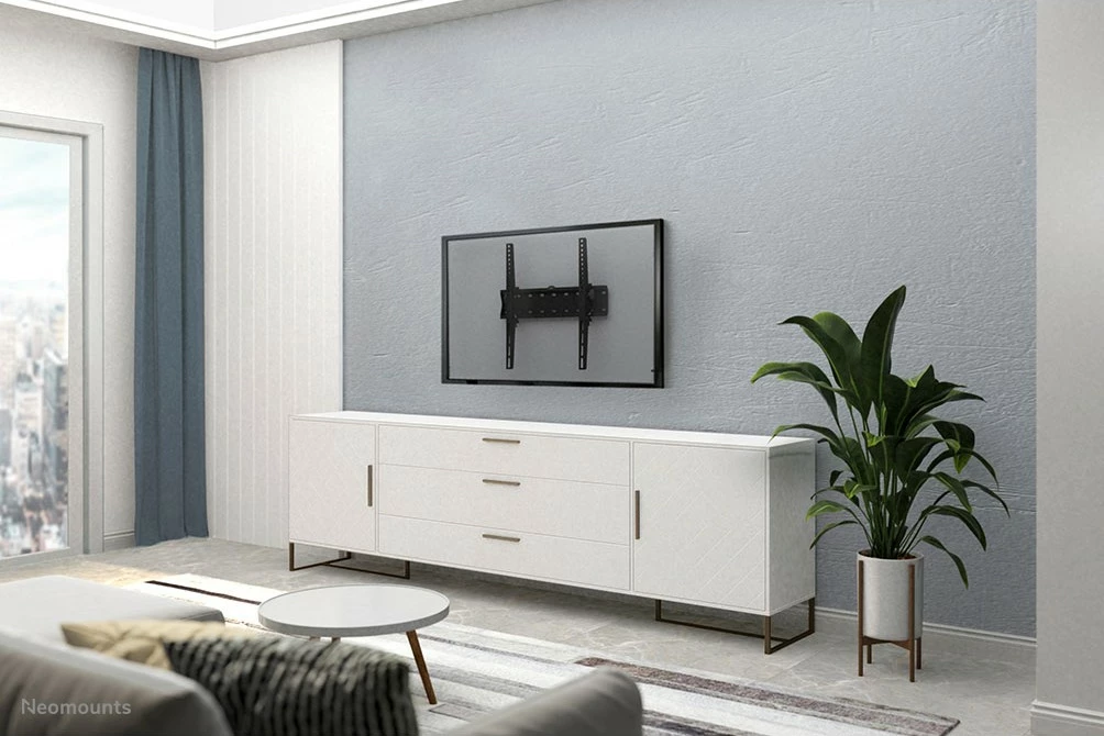 Mbajtës muri për TV Newstar FPMA-W350BLACK, 32-55 inç, çelik, i zi