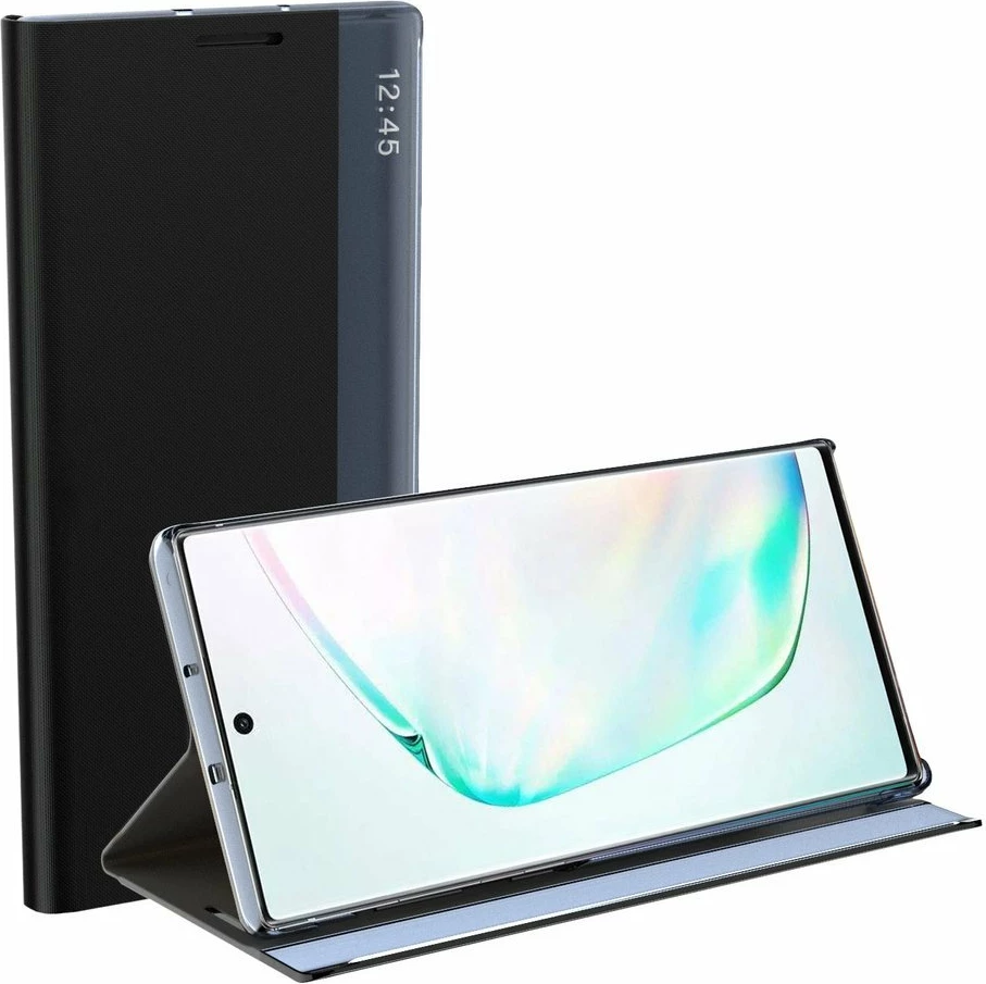 Mbështjellës Hurtel Sleep Case për Poco M4 Pro 5G/Redmi Note 11S 5G/Redmi Note 11T 5G, me kapak dhe mbajtëse, kaltër