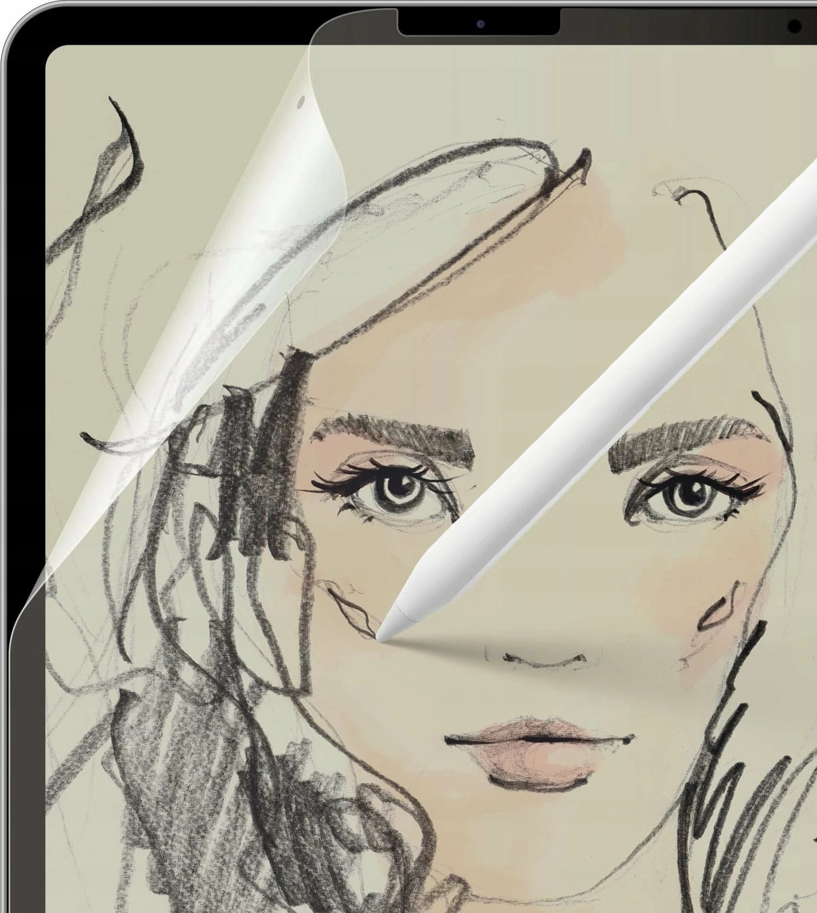 Foli mbrojtëse ekrani Fixed Paperlike për Apple iPad 10.2" (2019/2020/2021), mat, set 1 copë
