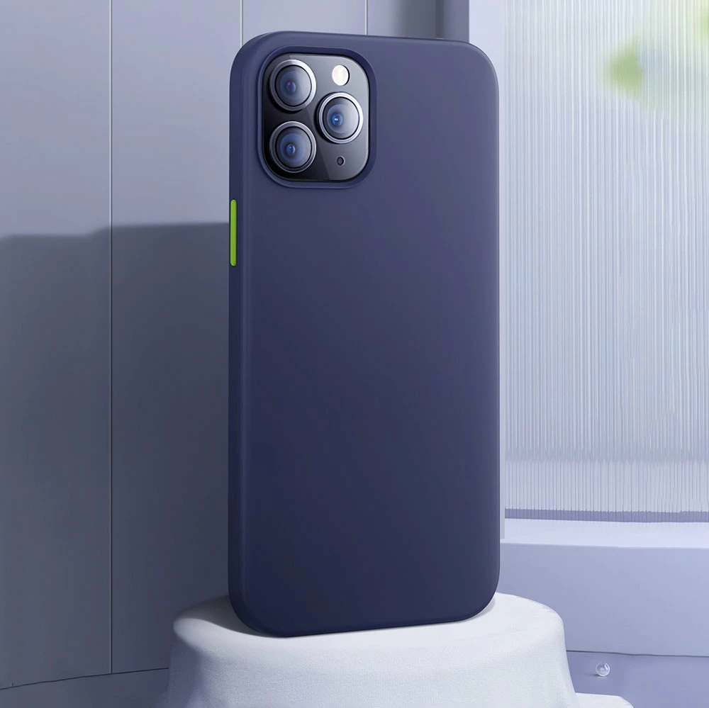 Mbështjellës Joyroom Color Series për iPhone 12 Pro Max JR-BP800, zi