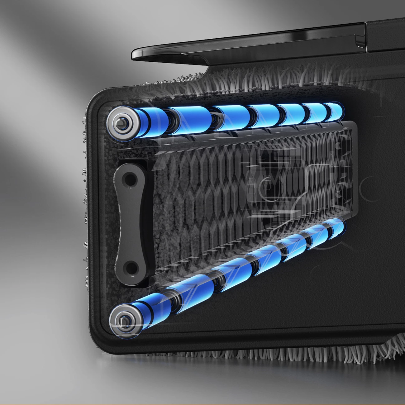 Fshesë elektrike në këmbë UWANT D700 me funksion larjeje dhe stacion karikimi, e bardhë