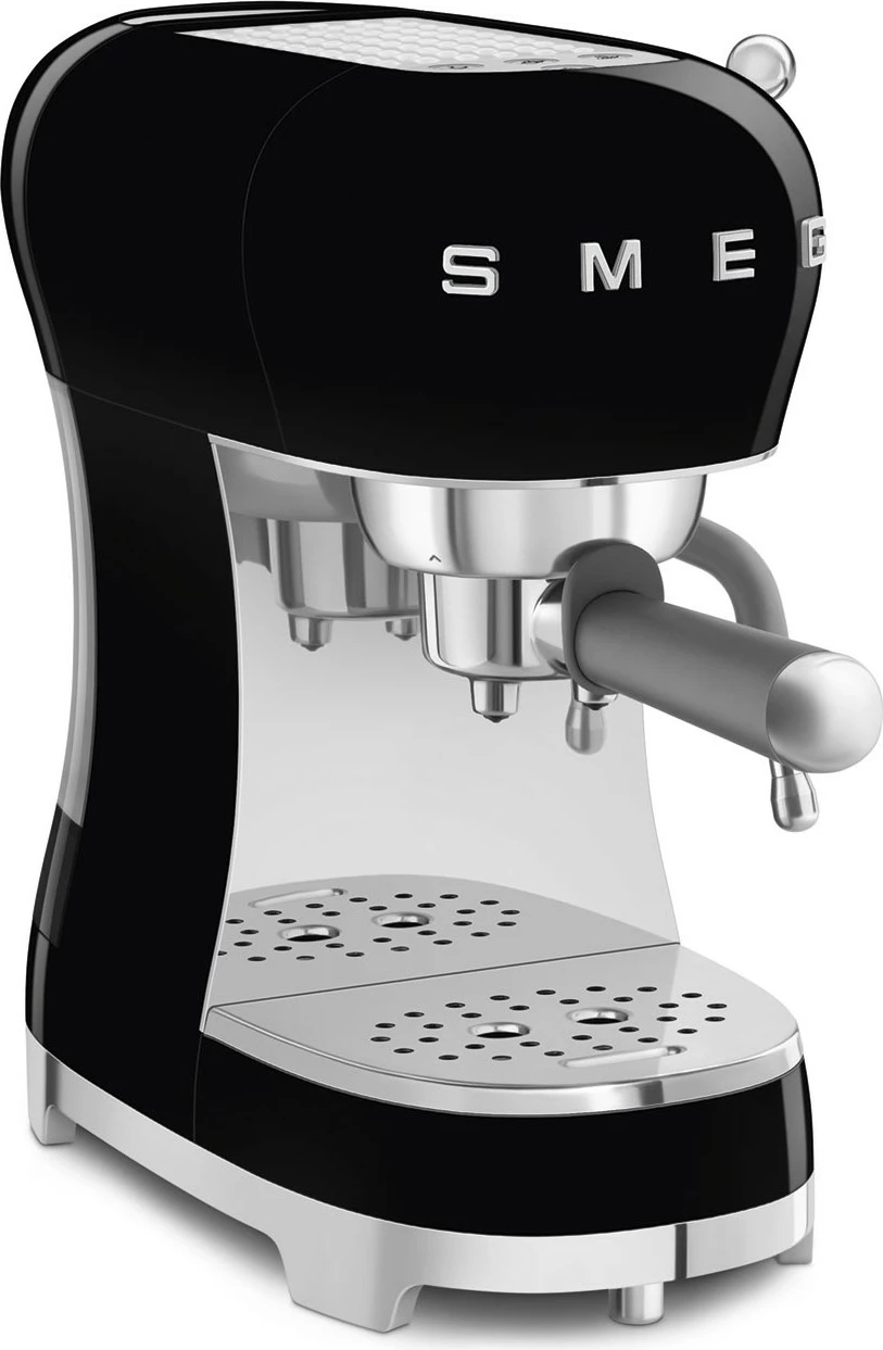 Ekspres SMEG ECF02BLEU, manual, 2 filxhanë, 1350W, e zezë