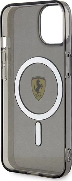 Mbështjellës Ferrari FEHMP14MURKK për iPhone 14 Plus 6.7", MagSafe, i zi