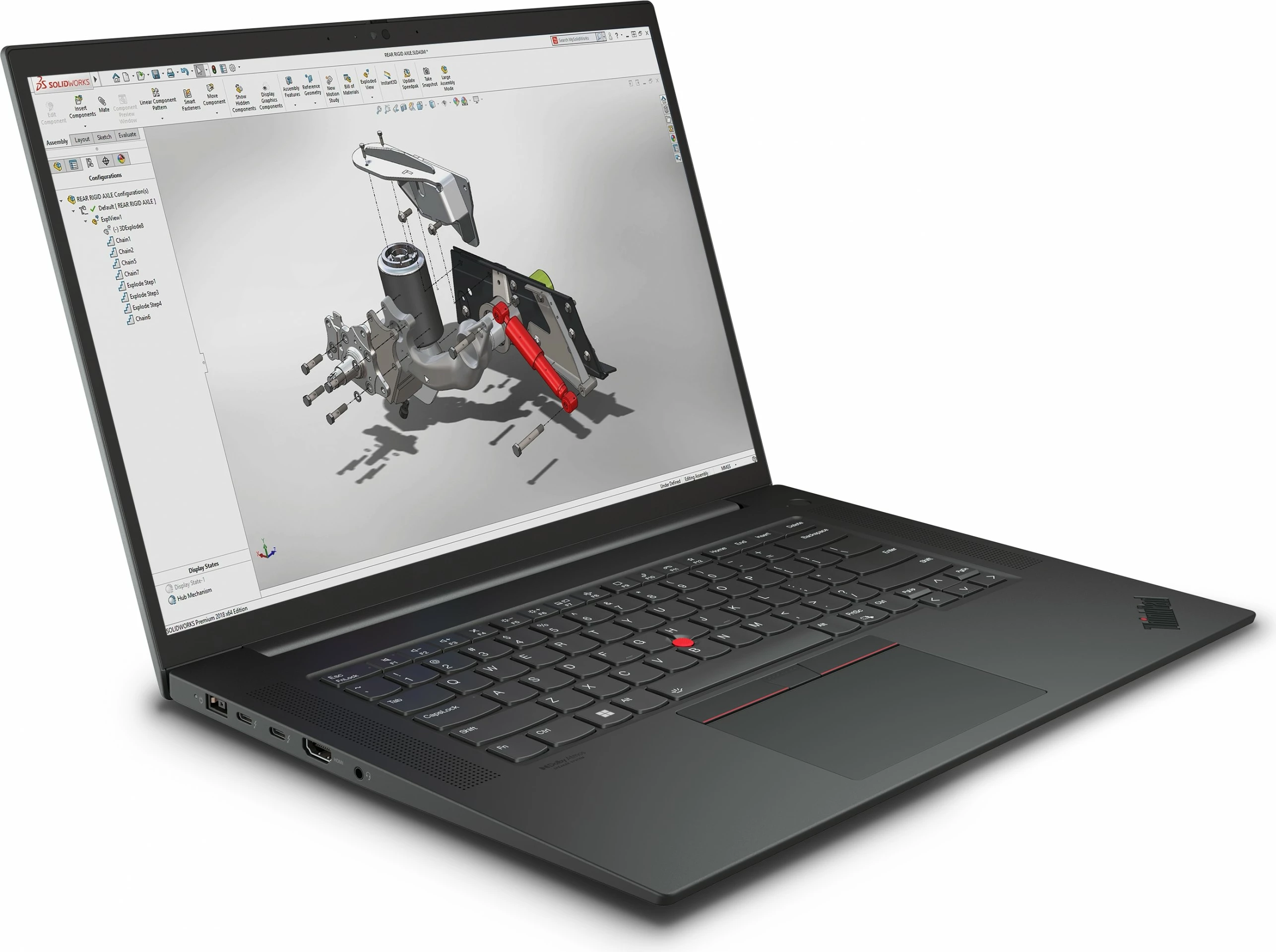 Laptop Lenovo ThinkPad P1 G6, Intel Core i7-13700H, 32GB RAM, 1TB SSD, RTX A2000, 16 inç, e zezë