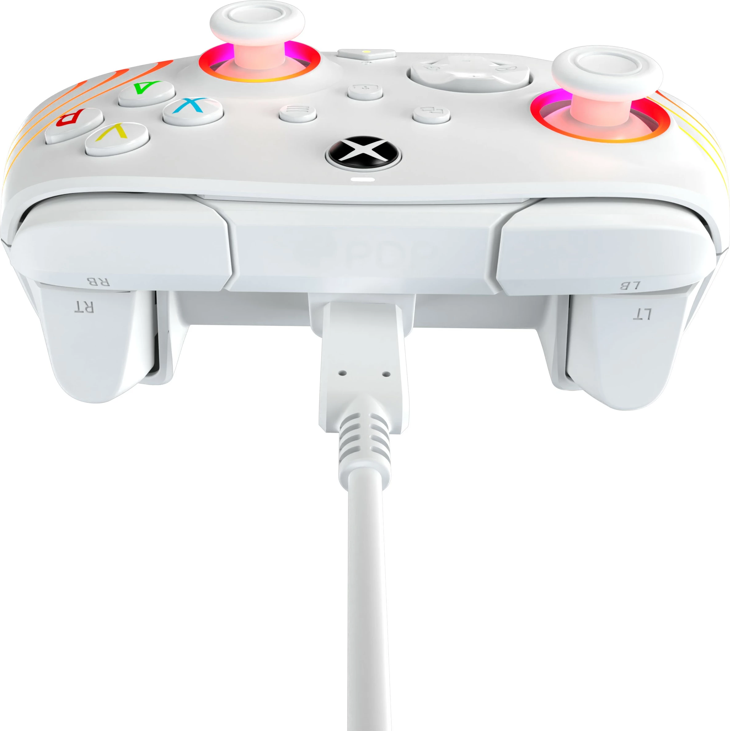 Gamepad PDP Afterglow Wave, Xbox Series X|S, PC, i bardhë
