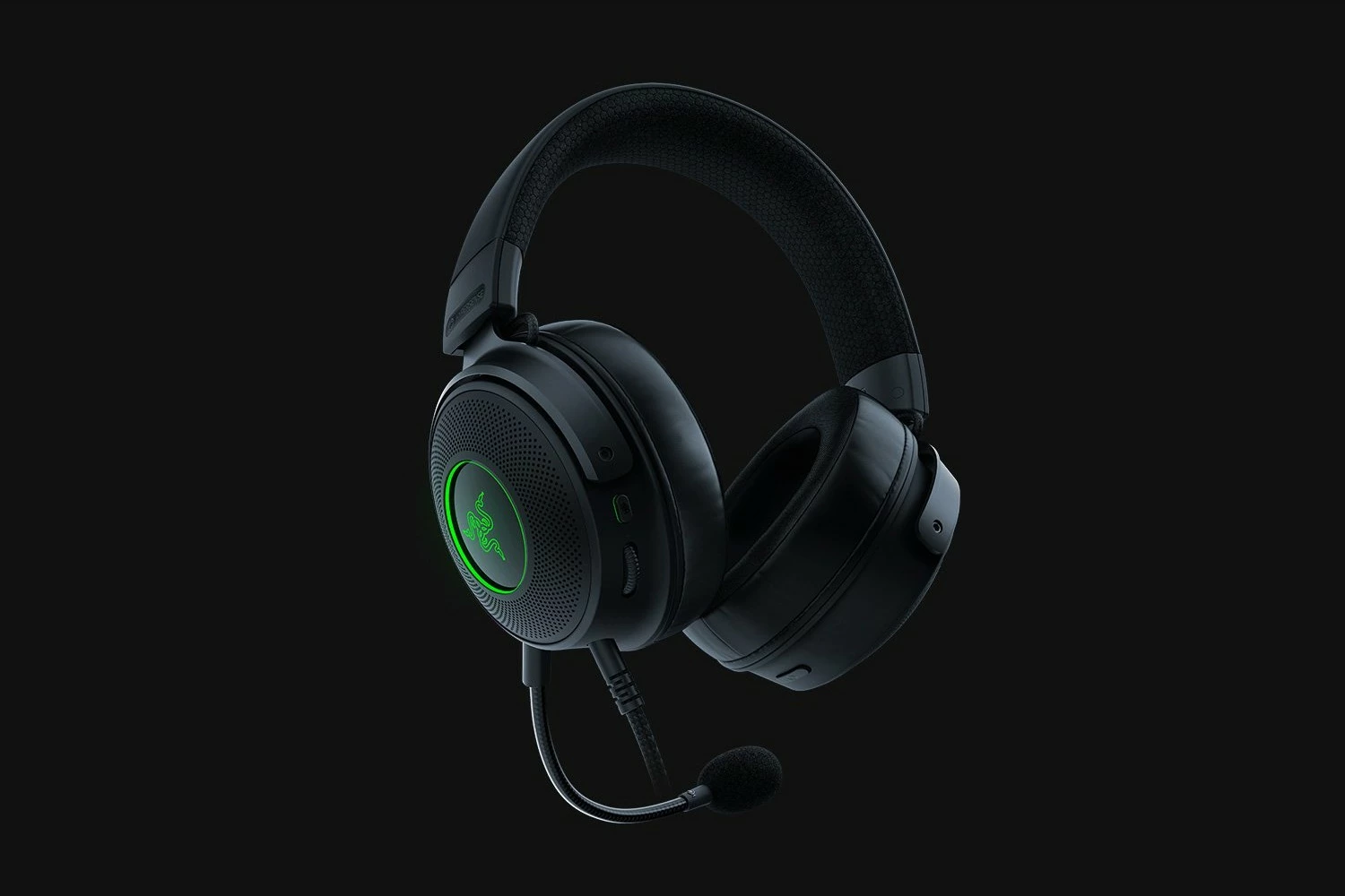 Kufje gaming Razer Kraken V3 HyperSense, me kabllo, HyperSense, 50mm, e zezë