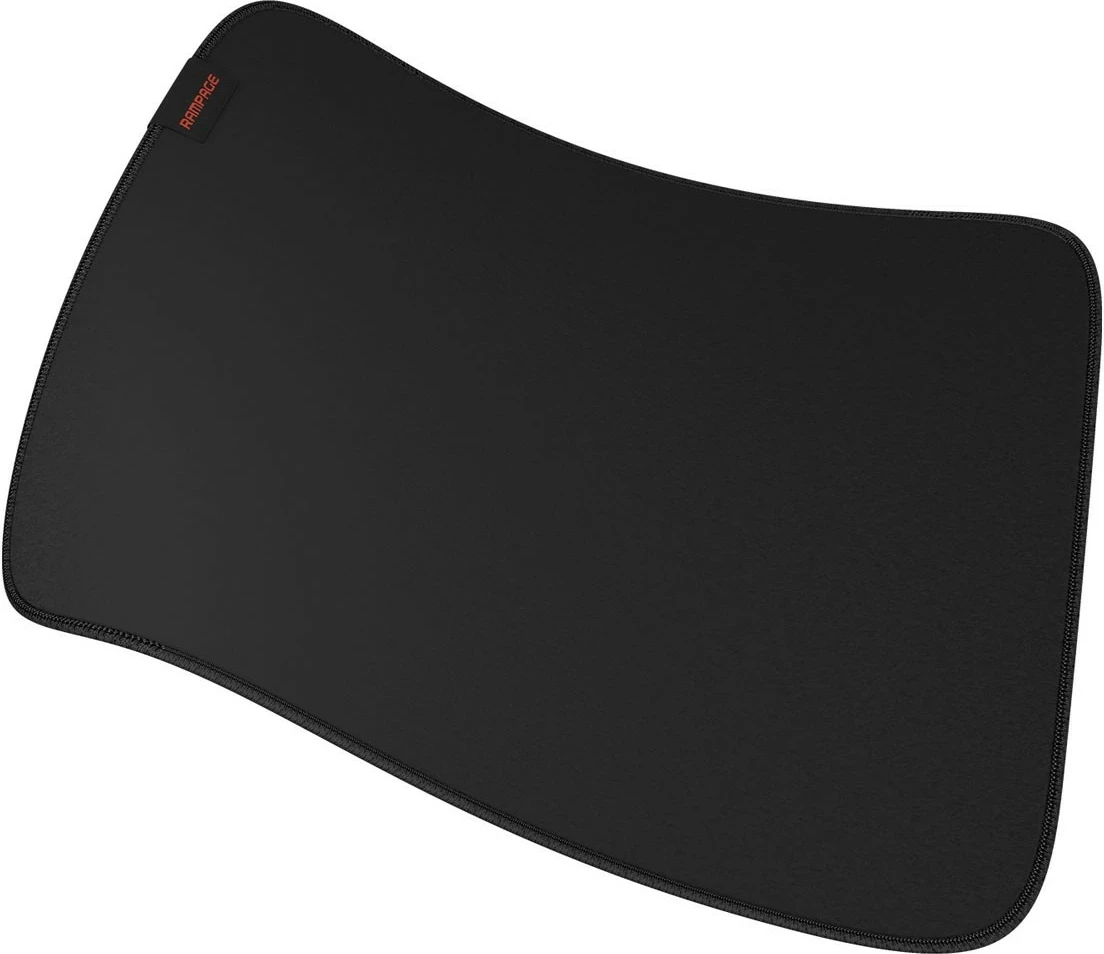 Mauspad Rampage Pulsar Pro S, 29x24 cm, tkaninë jacquard, e zezë