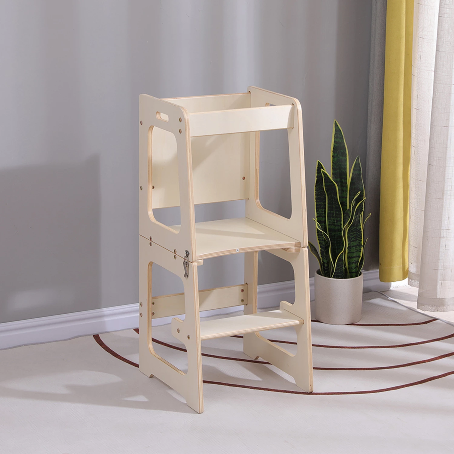 Kullë mësimi për fëmijë me tabelë, dru pishe natyral, RICKI FH18345.01, 37x40x84cm