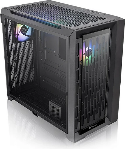 Kasë Thermaltake CTE C750 TG ARGB, midi tower, xham i temperuar, e zezë