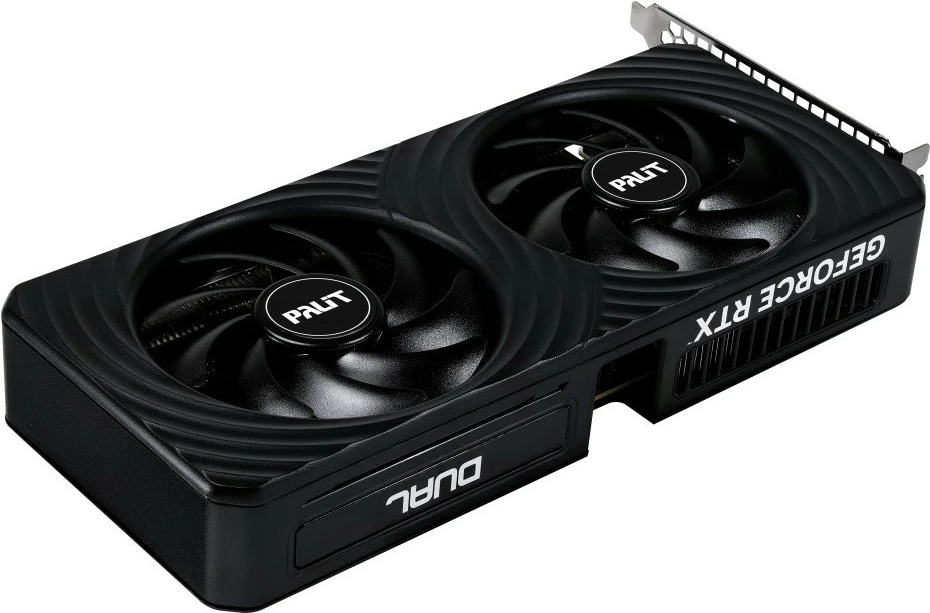Kartë grafike Palit GeForce RTX 5060 Ti, 8 GB GDDR7, DUAL OC, PCI-E 5.0, e zezë