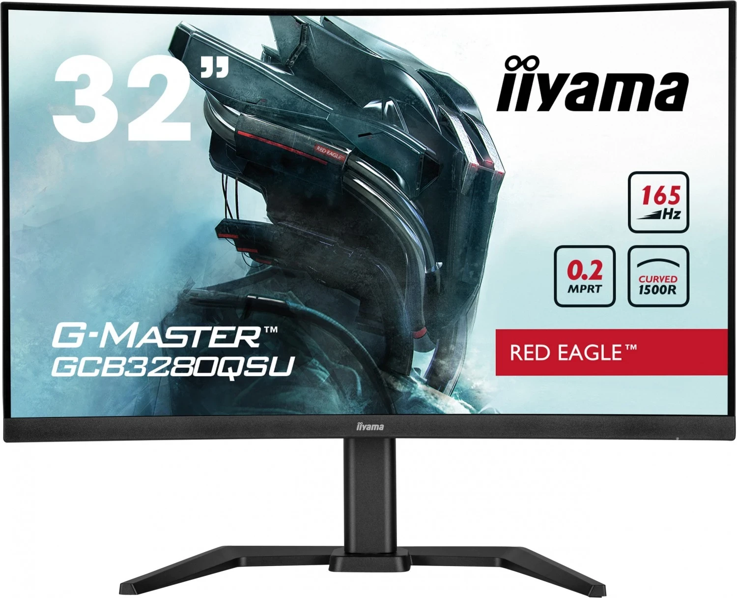 Monitor iiyama G-MASTER GCB3280QSU-B1, 31.5", Quad HD, i zi