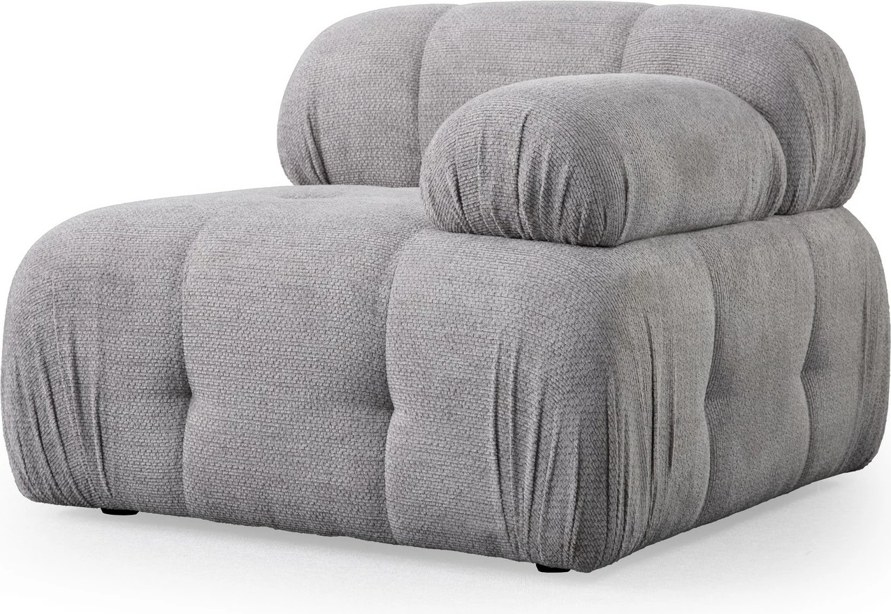 Divan dy ulëshe Atelier del Sofa Petite 2, ngjyrë gri e çelët