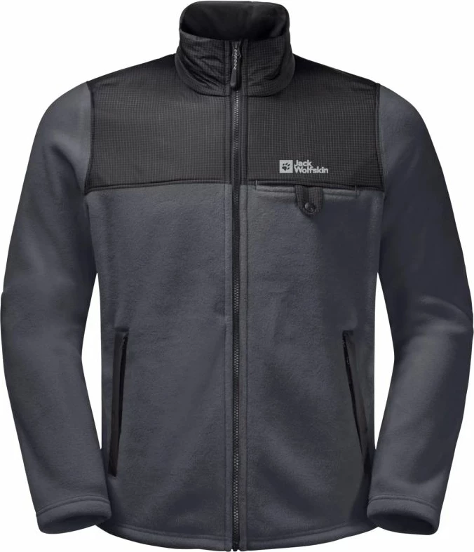 Jakne për meshkuj Jack Wolfskin, e zezë