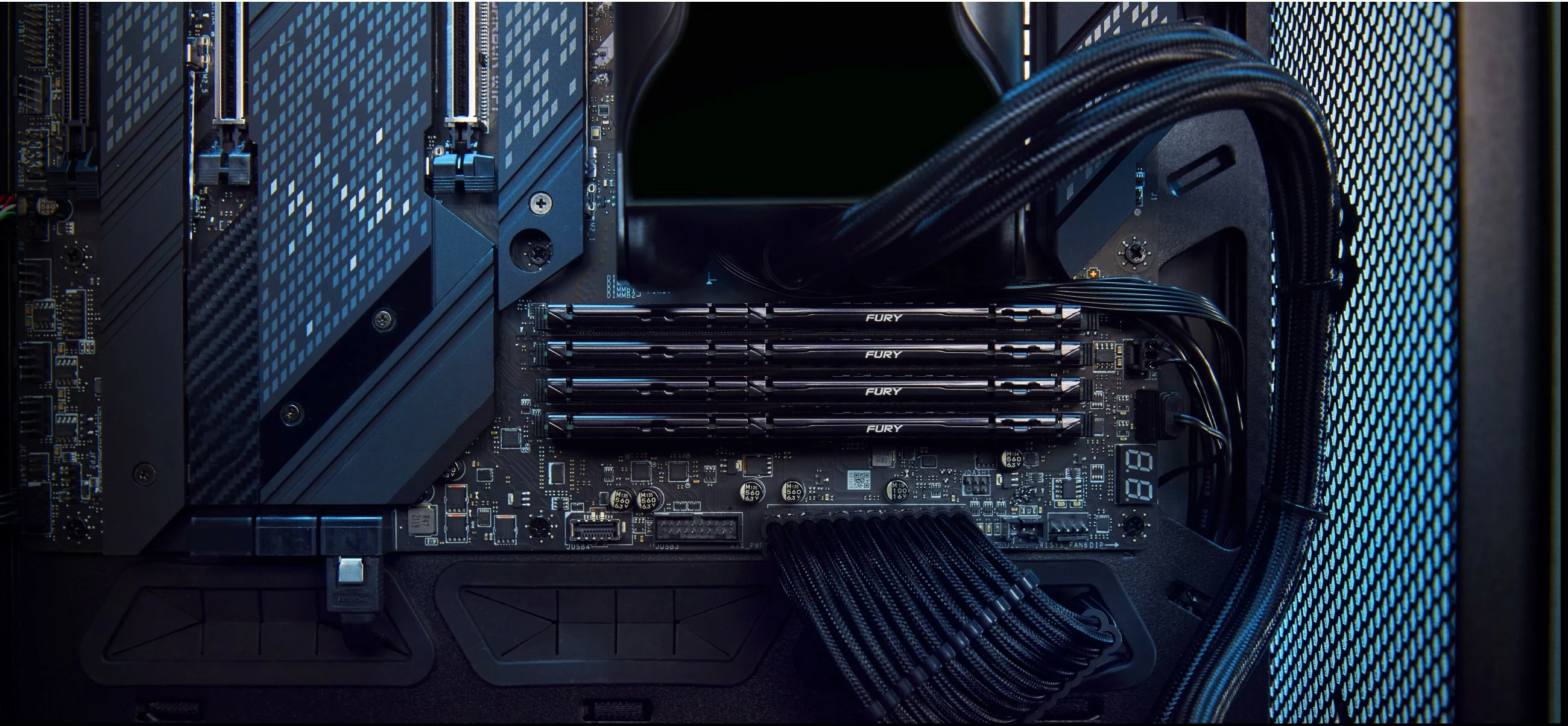 RAM Memorje Kingston FURY Beast 16GB 6000MT/s DDR5 CL30 DIMM, e zezë