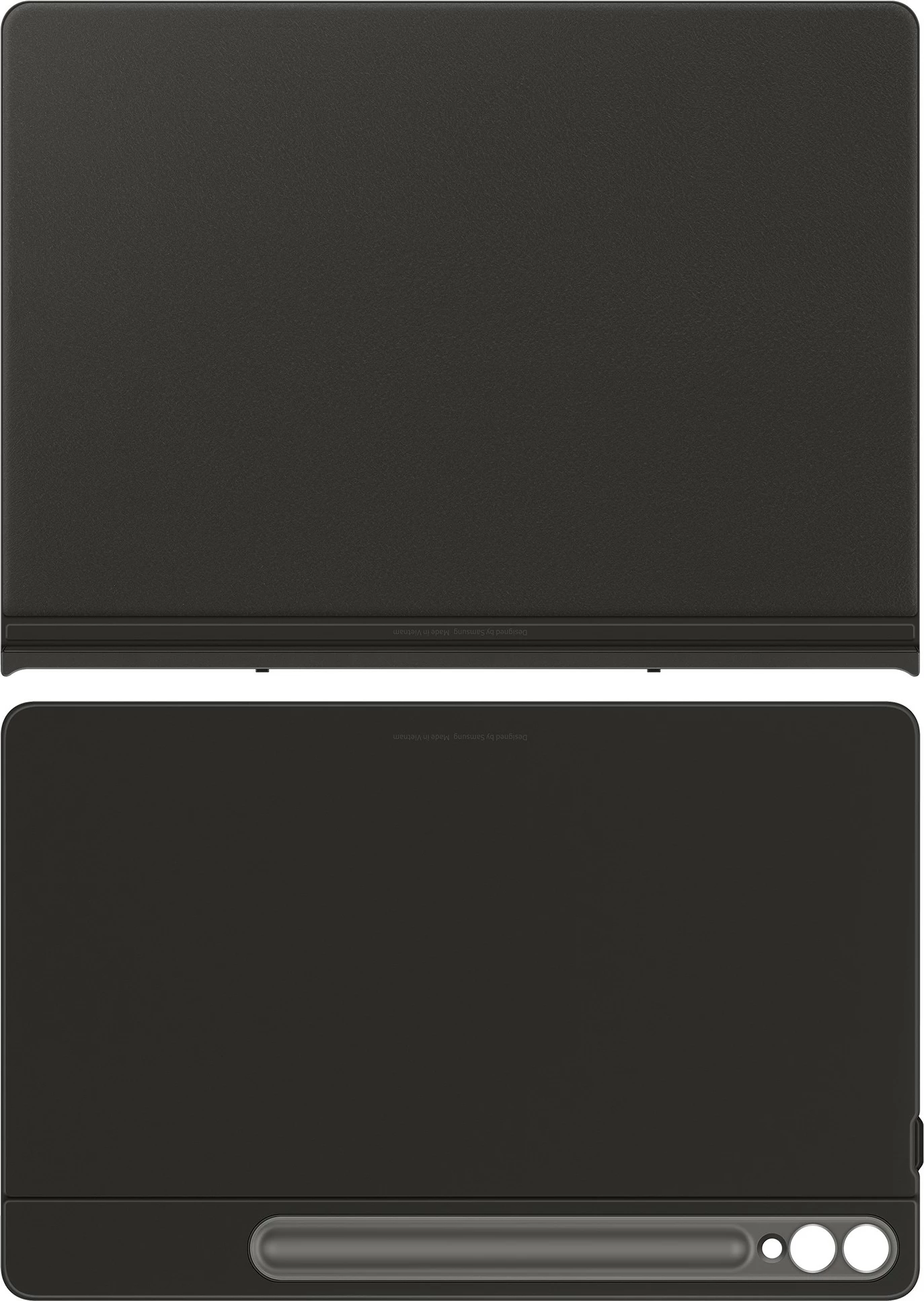 Mbështjellës Samsung Smart Book Cover për Galaxy Tab S10+ / S9+ / S9 FE+ i zi