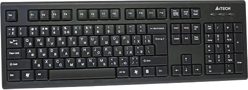 Tastierë A4Tech KR-85, e zezë 