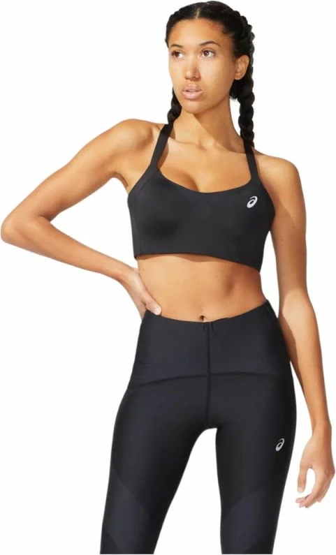 Fanellë sportive për femra Asics Metarun, e zezë
