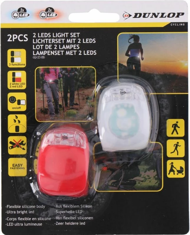 Aksesorë biçiklete Dunlop, të bardha