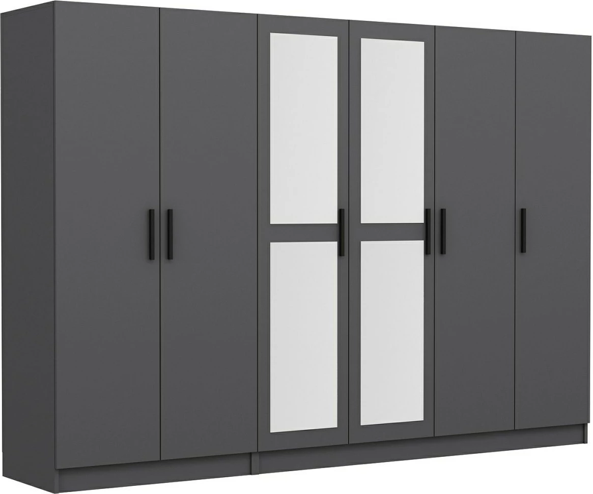 Dollap Skye Decor, ngjyrë antracit, 4987